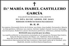 María Isabel Castillero